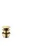 Hansgrohe-HG-Ablaufventil-push-open-DN32-PGO-mit-Ueberlaufloch-50100990 gallery number 1